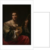 Woman Playing a Guitar, ca. 1618 by Simon Vouet