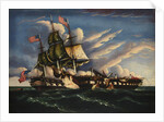The Constitution and the Guerriere, ca. 1845 by Thomas Chambers