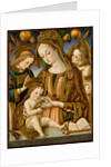 Madonna and Child with Two Angels, ca. 1481-82 by Vittore Crivelli