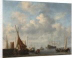 Entrance to a Dutch Port, ca. 1665 by Willem van de Velde the Younger
