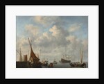 Entrance to a Dutch Port, ca. 1665 by Willem van de Velde the Younger