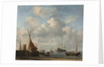 Entrance to a Dutch Port, ca. 1665 by Willem van de Velde the Younger