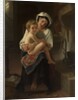 Young Mother Gazing at Her Child, 1871 by William-Adolphe Bouguereau
