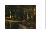 The Brook in the Woods, ca. 1885-86 by Worthington Whittredge
