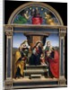 Madonna and Child Enthroned with Saints, ca. 1504 by Raphael