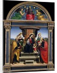 Madonna and Child Enthroned with Saints, ca. 1504 by Raphael