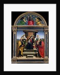 Madonna and Child Enthroned with Saints, ca. 1504 by Raphael