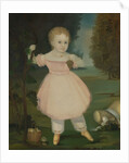 Portrait of a Little Girl Picking Grapes, 1840-50 by Unknown