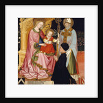 Madonna and Child with the Donor, Pietro de' Lardi by Michele dai Carri