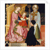 Madonna and Child with the Donor, Pietro de' Lardi by Michele dai Carri