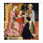 Madonna and Child with the Donor, Pietro de' Lardi by Michele dai Carri