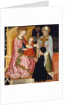 Madonna and Child with the Donor, Pietro de' Lardi by Michele dai Carri