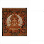 Mandala of Chandra, God of the Moon, late 14th-early 15th century by Unknown