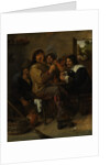 The Smokers, ca. 1636 by Adriaen Brouwer