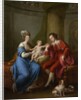 Edward Smith Stanley, Twelfth Earl of Derby, with His First Wife and Their Son, c1776 by Angelica Kauffman