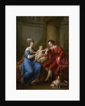 Edward Smith Stanley, Twelfth Earl of Derby, with His First Wife and Their Son, c1776 by Angelica Kauffman