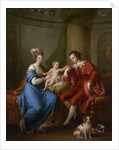 Edward Smith Stanley, Twelfth Earl of Derby, with His First Wife and Their Son, c1776 by Angelica Kauffman