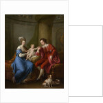 Edward Smith Stanley, Twelfth Earl of Derby, with His First Wife and Their Son, c1776 by Angelica Kauffman