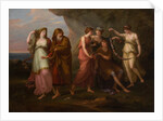 Telemachus and the Nymphs of Calypso, 1782 by Angelica Kauffman