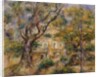 The Farm at Les Collettes, Cagnes, 1908-14 by Pierre-Auguste Renoir