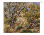 The Farm at Les Collettes, Cagnes, 1908-14 by Pierre-Auguste Renoir