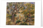 The Farm at Les Collettes, Cagnes, 1908-14 by Pierre-Auguste Renoir