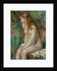 Young Girl Bathing, 1892 by Pierre-Auguste Renoir