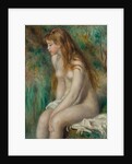 Young Girl Bathing, 1892 by Pierre-Auguste Renoir