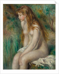 Young Girl Bathing, 1892 by Pierre-Auguste Renoir