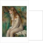 Young Girl Bathing, 1892 by Pierre-Auguste Renoir