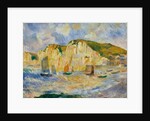 Sea and Cliffs, ca. 1885 by Pierre-Auguste Renoir
