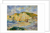 Sea and Cliffs, ca. 1885 by Pierre-Auguste Renoir