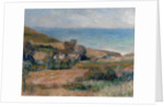 View of the Seacoast near Wargemont in Normandy, 1880 by Pierre-Auguste Renoir