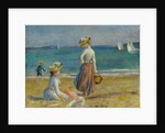 Figures on the Beach, 1890 by Pierre-Auguste Renoir