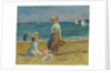 Figures on the Beach, 1890 by Pierre-Auguste Renoir