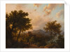 Sunset on the Rhine, 1853 by Barend Cornelis Koekkoek