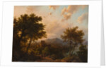 Sunset on the Rhine, 1853 by Barend Cornelis Koekkoek