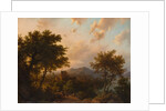 Sunset on the Rhine, 1853 by Barend Cornelis Koekkoek