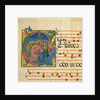 Manuscript Illumination with the Assumption of the Virgin in an Initial G, 1450-60 by Cosmè Tura