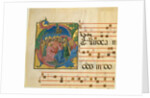 Manuscript Illumination with the Assumption of the Virgin in an Initial G, 1450-60 by Cosmè Tura