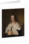 Portrait of a Woman, 1642 by Ferdinand Bol