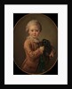 Boy with a Black Spaniel by Francois Hubert Drouais