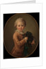 Boy with a Black Spaniel by Francois Hubert Drouais