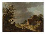 Sandy Road with a Farmhouse, 1627 by Jan van Goyen