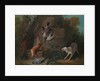 Dog Guarding Dead Game, 1753 by Jean-Baptiste Oudry