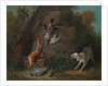 Dog Guarding Dead Game, 1753 by Jean-Baptiste Oudry