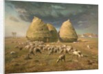 Haystacks: Autumn, ca. 1874 by Jean Francois Millet
