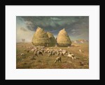 Haystacks: Autumn, ca. 1874 by Jean Francois Millet