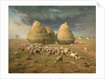 Haystacks: Autumn, ca. 1874 by Jean Francois Millet