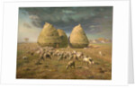 Haystacks: Autumn, ca. 1874 by Jean Francois Millet